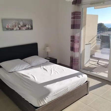 公寓 With Pool Magnificent Sea View 80m To 圣马克西姆